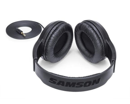 SAMSON SR350 Studio Headphones Closed Back - Poppa's Music 