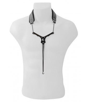 BG France Leather Zen Bassoon Neck Strap - B04Y - Poppa's Music 