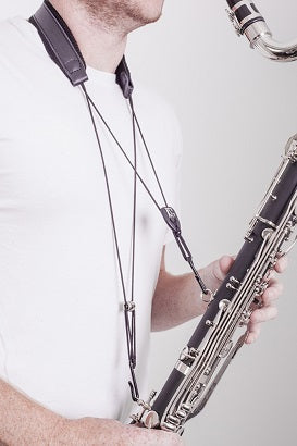 BG France Bass Clarinet Strap W/2 Hooks - C50B - Poppa's Music 