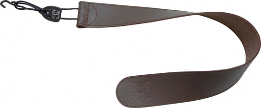 BG France Leather Brown Bassoon Strap Model B05 (METAL HOOK) - Poppa's Music 