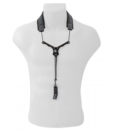 BG France Zen Nylon Oboe Strap - Elastic Cord - O33Y E - Poppa's Music 