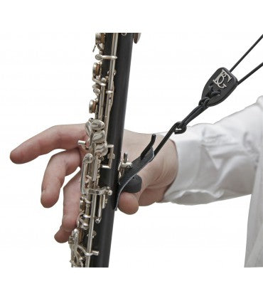 BG France Zen Nylon Oboe Strap - Elastic Cord - O33Y E - Premium Oboe Straps & Supports from BG France - Just $34.95! Shop now at Poppa's Music