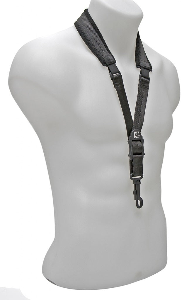 BG France Large Elastic Alto & Tenor Sax Strap - S10ESH - Poppa's Music 
