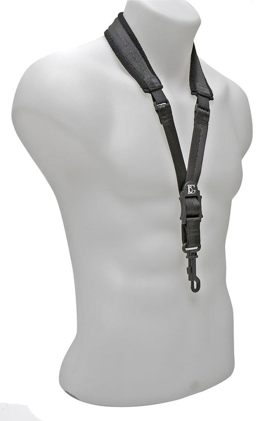 BG France Large Elastic Alto & Tenor Sax Strap - S10ESH - Poppa's Music 