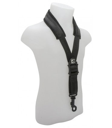 BG France Comfort Strap Alto Sax with Plastic Snap HOOK, Small - S12SH - Poppa's Music 