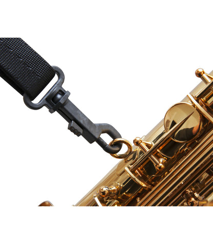 BG France Comfort Strap Alto Sax with Plastic Snap HOOK, Small - S12SH - Poppa's Music 