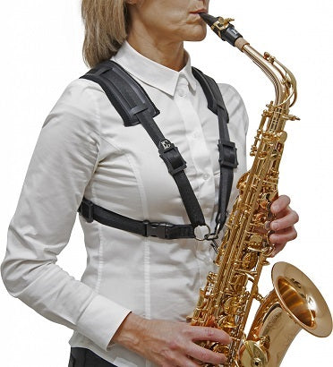 BG France Saxophone Comfort Harness for Women XL Metal Hook -S44C M - Poppa's Music 