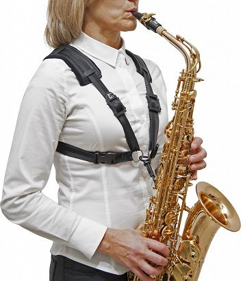 BG France Saxophone Comfort Harness for Women Snap Hook -S41C SH - Poppa's Music 