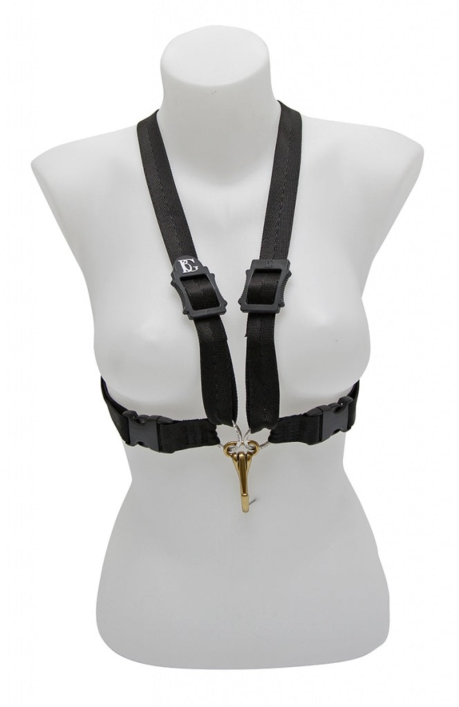 BG France Harness Female Sax Strap S41MSH - Metal Snap Hook - Poppa's Music 