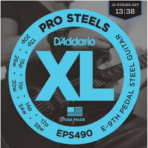 D'addario PROSTEELS, Jazz Light, 12-52 Electric Guitar Strings - Poppa's Music