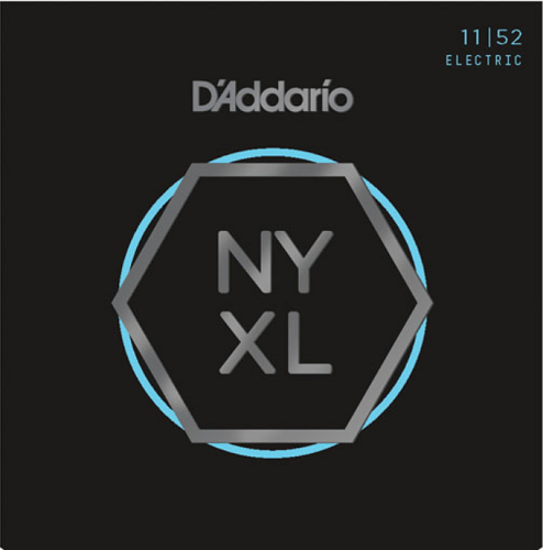 D'addario Nickel Wound, Medium Top/ Heavy Bottom, 11-52 Electric Guitar Strings - Poppa's Music 