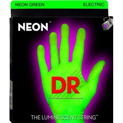 DR Electric Guitar Strings - Neon - Green Coated - Poppa's Music