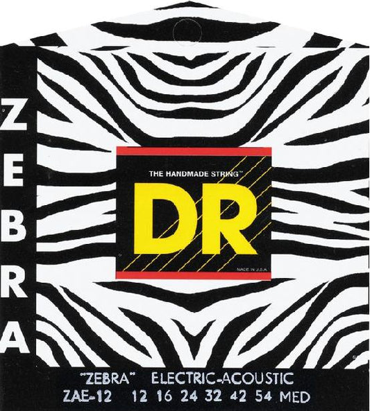 Dr Zebra Acoustic Electric Guitar Strings - Poppa's Music