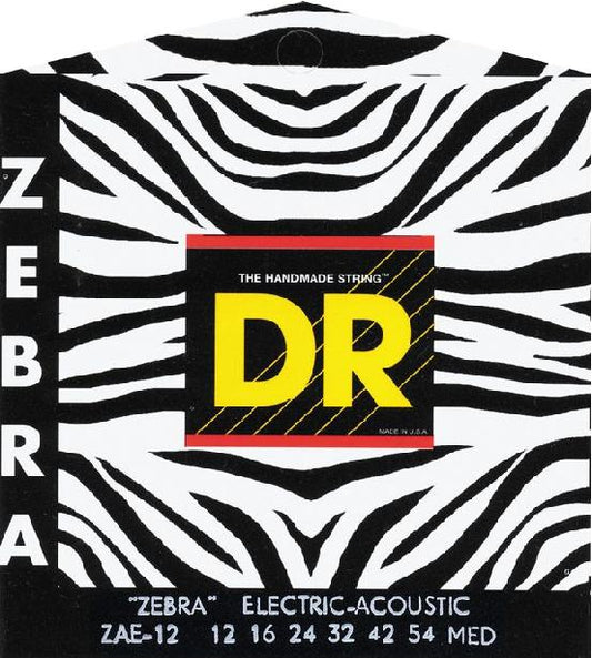 Dr Zebra Acoustic Electric Guitar Strings - Poppa's Music 