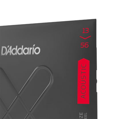 D'Addario XT Phosphor Bronze Acoustic Guitar Strings, Medium, 13-56 - XTAPB1356 - 3 Sets - Poppa's Music 