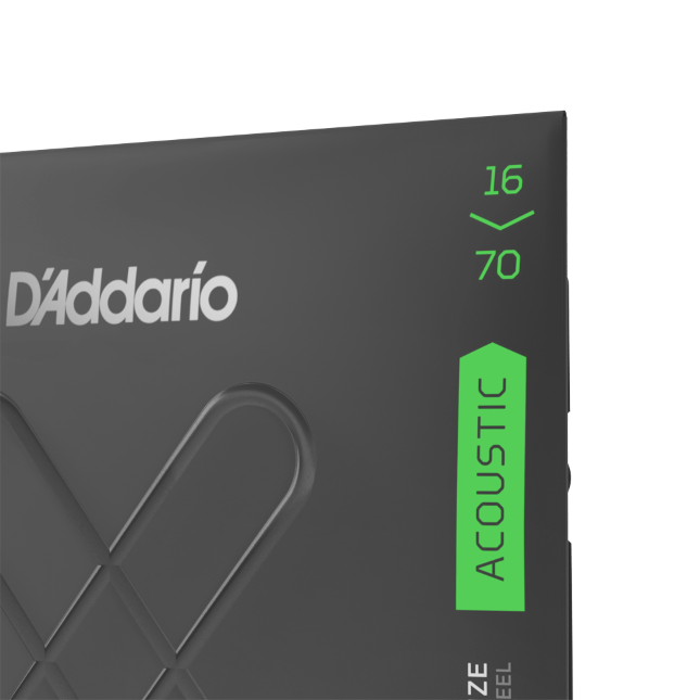 D'Addario XT Phosphor Bronze Acoustic Guitar Strings, Medium, Baritone, 16-70 - XTAPB1670 - Poppa's Music 