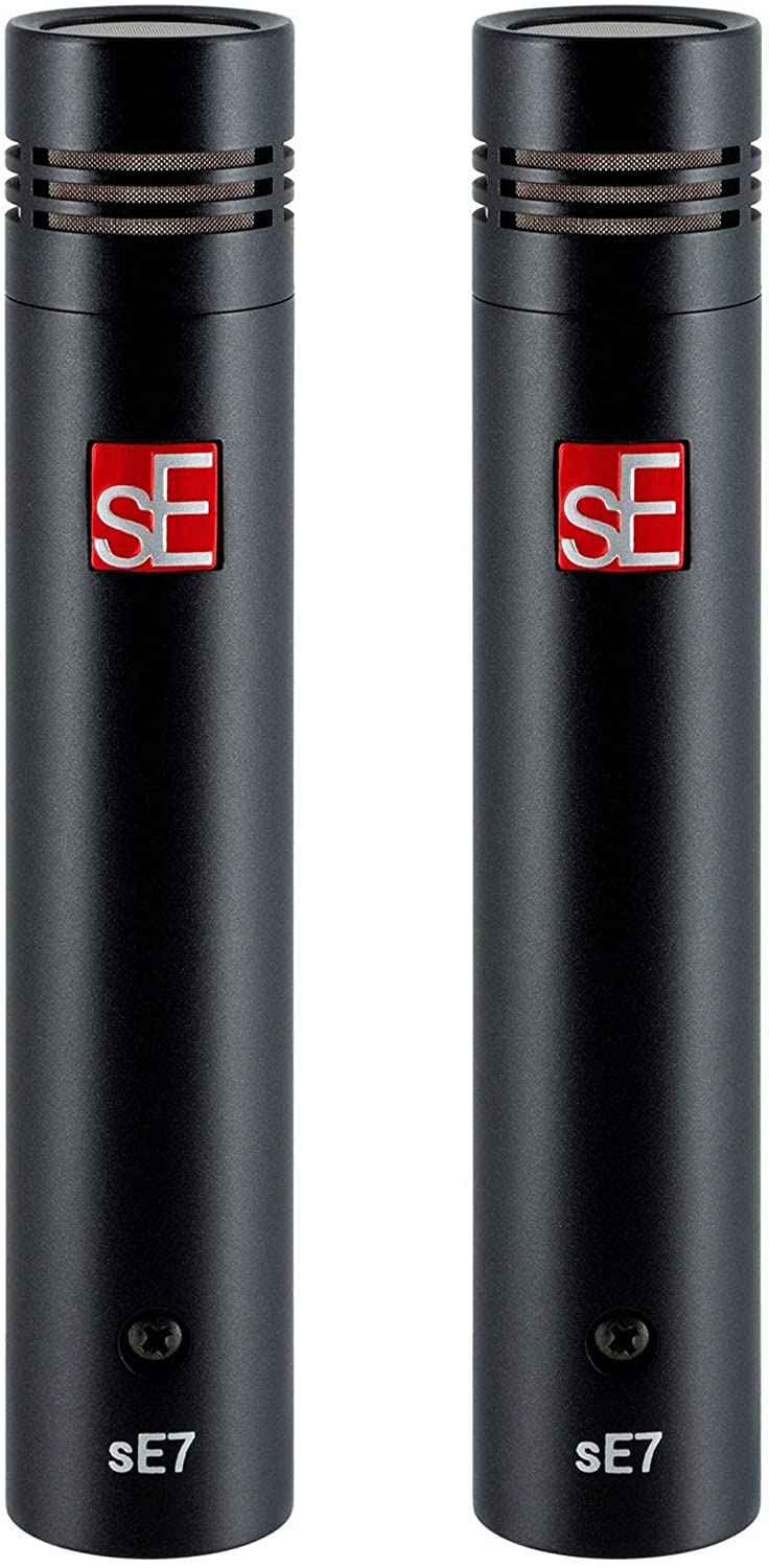 sE Electronics Small Diaphragm Cardioid Condenser Microphone with Clip SE7 - Premium  from SE Electronics - Just $109! Shop now at Poppa's Music