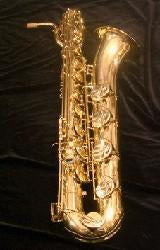 Steve Goodson Bari Saxophone Gold Lacquer - Poppa's Music 