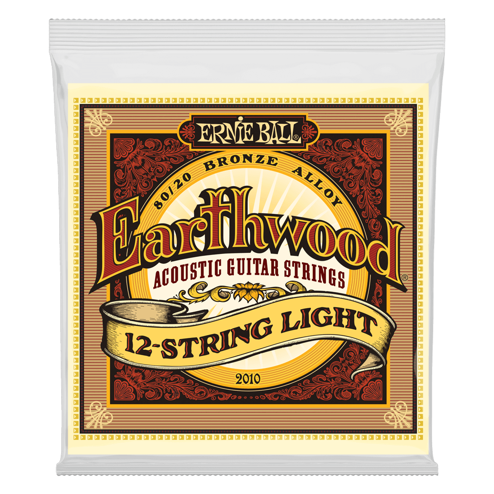 Ernie Ball Earthwood Light 12-String 80/20 Bronze Acoustic Guitar Strings - 9-46 Gauge - 2010 - Premium Acoustic Guitar Strings from Ernie Ball - Just $10.99! Shop now at Poppa's Music