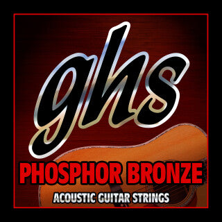 GHS Phosphor Bronze Acoustic Guitar Strings - Poppa's Music 