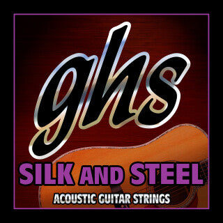 GHS Silk and Steel Acoustic Guitar Strings - Poppa's Music 