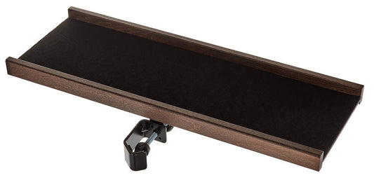K&M Music Stand Wooden Tray- Walnut - Poppa's Music 