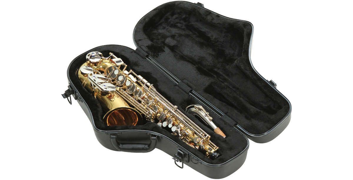 SKB Contoured Pro Alto Sax Case Model 440 - Poppa's Music 