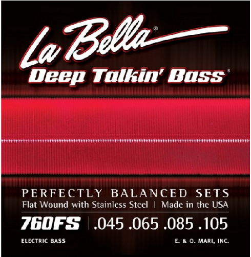 La Bella Dtb-Flats Bass Guitar Strings / Short / Standard - Poppa's Music 