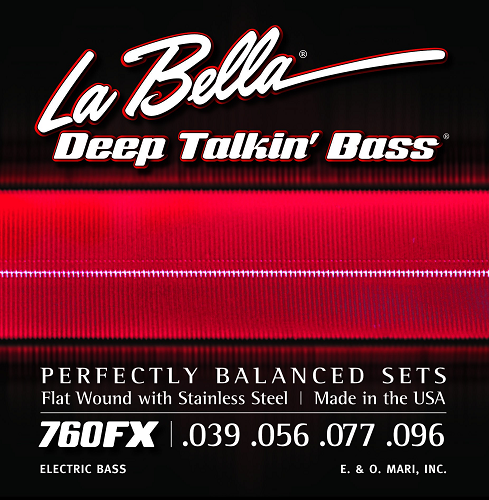 La Bella Dtb-Flats Bass Guitar Strings / Short / Extra Light - Poppa's Music