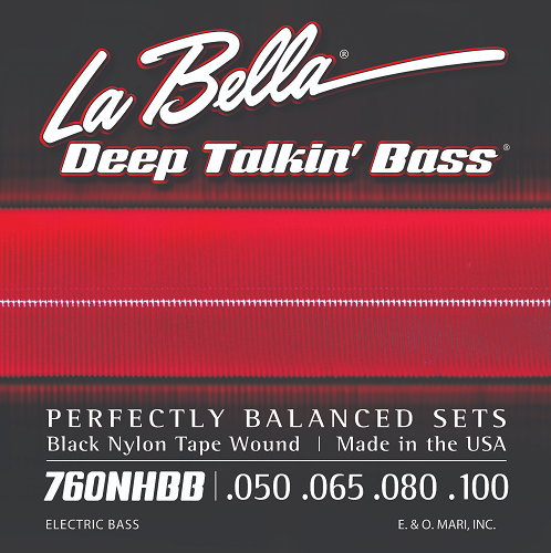 La Bella Beatle Nylon Tape Wound Bass Guitar Strings - Poppa's Music