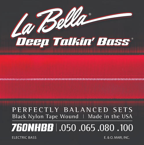 La Bella Beatle Nylon Tape Wound Bass Guitar Strings - Poppa's Music 