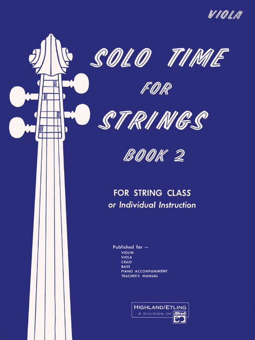 Solo Time for Strings: Viola, Book 2 - Poppa's Music 