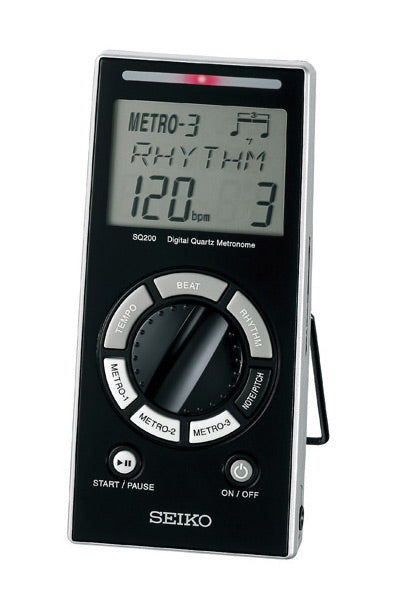 Seiko Digital Quarts Metronome - SQ200 - Poppa's Music 