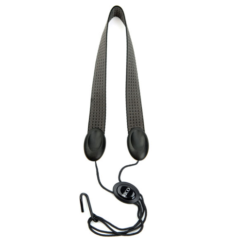 Rico Industrial Fabric Strap with Metal Hook for Tenor/Baritone Saxophone - Poppa's Music 