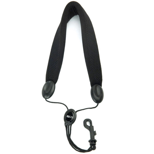 Rico Padded Strap with Plastic Snap Hook for Tenor/Baritone Saxophone - Poppa's Music 