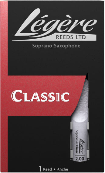 Legere Soprano Saxophone Synthetic Reeds Open Box Specials - Premium Soprano Saxophone Reed from Legere - Just $23.99! Shop now at Poppa's Music