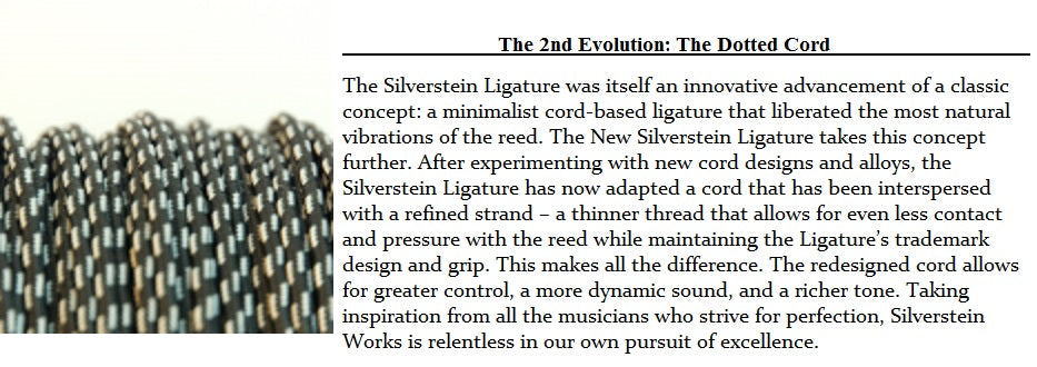 Silverstein Soprano Sax Ligature II - CRYO4 Gold - Poppa's Music 