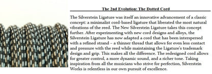 Silverstein Soprano Sax Ligature II - CRYO4 Gold - Poppa's Music 