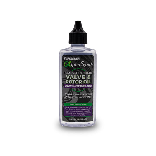 Superslick AlphaSynth Light Viscosity Valve & Rotor Oil - Poppa's Music 