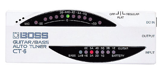 Boss Tuner GUITAR/Bass - CT-6 - Poppa's Music 