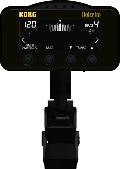 Korg Dolcetto Orchastral Universal Combo Clip-On Tuner/Metronome - AW3M - Poppa's Music 