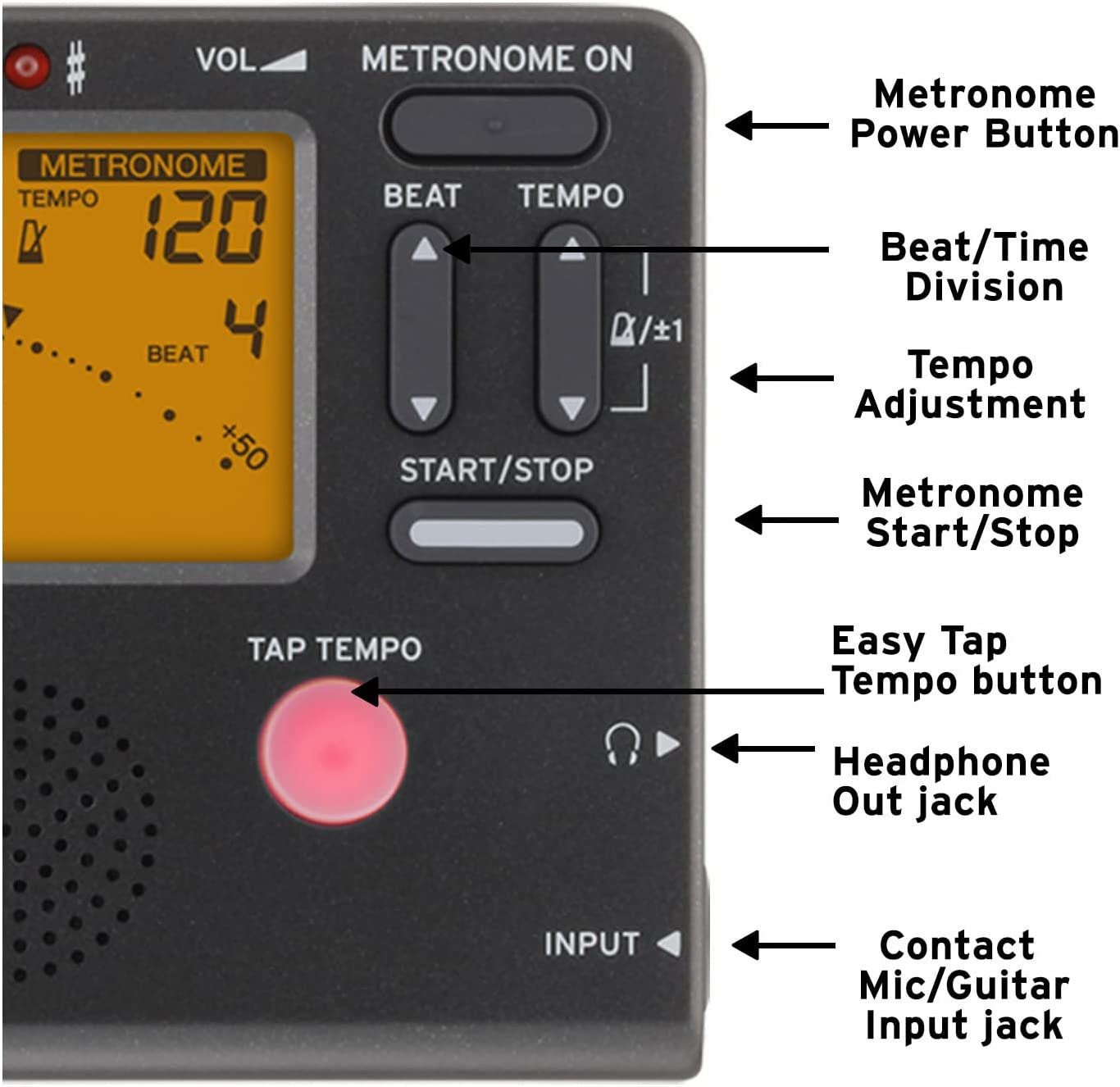 Korg TM-60 Tuner Metronome Combo