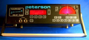 Peterson Tuner Auto Strobe 490-ST - Poppa's Music 