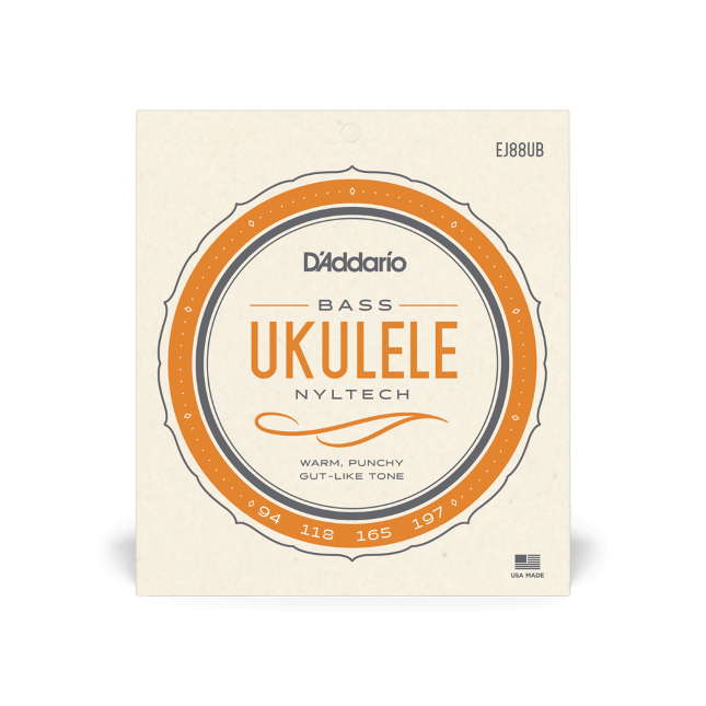 D'addario Nyltech Bass Ukulele Strings - Poppa's Music 