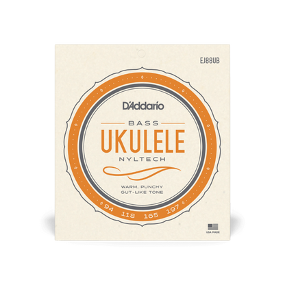 D'addario Nyltech Bass Ukulele Strings - Poppa's Music 