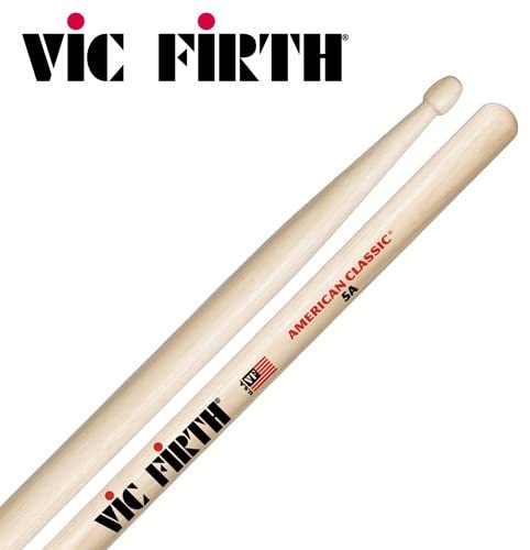 Vic Firth American Classic Hickory Drumstick Wooden Tip - 3A - Poppa's Music 