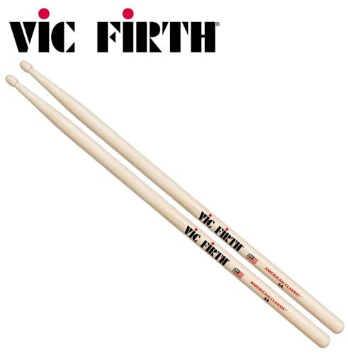 Vic Firth American Classic Hickory Drumstick Wooden Tip- 5A - Poppa's Music 