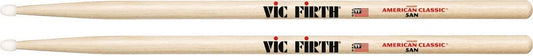 Vic Firth American Classic Hickory Drumstick Nylon Tip- 5AN - Poppa's Music 