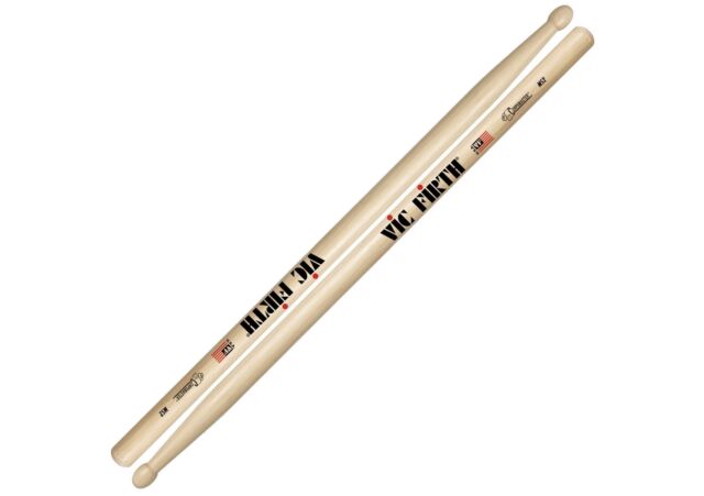 Vic Firth  Corpsmaster Drumstick Wooden Tip - #MS2 - Poppa's Music 