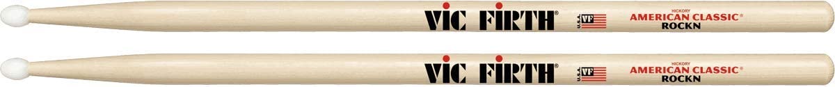 Vic Firth American Classic Rock Drumstick Nylon Tip - Rockn - Poppa's Music 